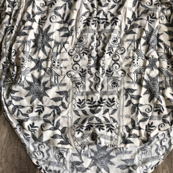 Free People Mia Tunic Ivory Top S - Picture 3 of 10